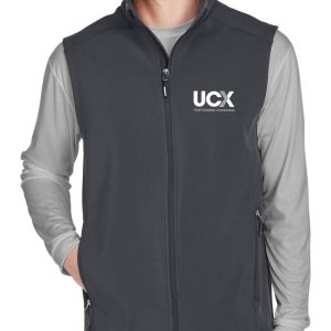 CORE365 Men's Cruise Two-Layer Fleece Bonded Soft Shell Vest (CE701)