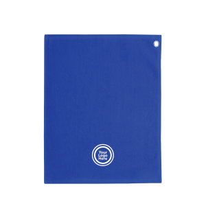 Velour Hemmed Towel with Grommet & Hook (C1518GH)