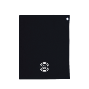 Velour Hemmed Towel with Grommet & Hook (C1518GH)