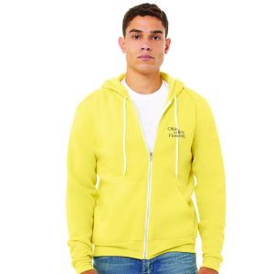 Unisex Sponge Fleece Full-Zip Hoodie Sweatshirt (3739)